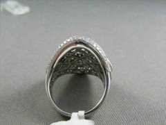 ANTIQUE MASSIVE 2.25CTW 18KT WHITE GOLD HEART DIAMOND RING ONE OF A KIND!!!!!!!!