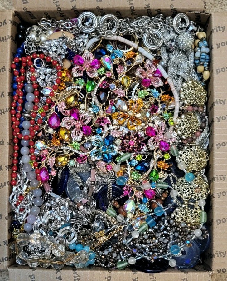 Vintage to Now Jewelry Lot Most Wearable Great Variety 19.37lbs 19.37 Pounds