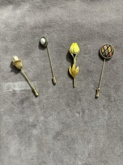 Vintage Stick Pin & Lapel Pin Lot (1950’s 1970’s)