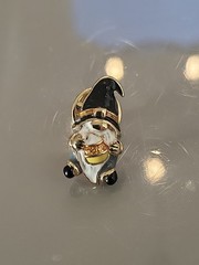 Vintage Fall Autumn Brooch Pin Jewelry Pumpkin Gnome Halloween M69