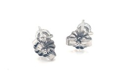 Deco Diamond Stud Earrings Old European .53ct Mined 14K Original 1920’s