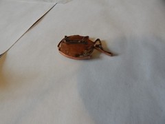 VTG 1970S? MOD MID CENTURY FISH PIN BROOCH STUDIO PIECE COPPER