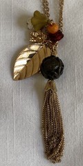 Lot of 2 NWT Vintage Cookie Lee Necklaces – NEW Genuine Shell/Double Strand