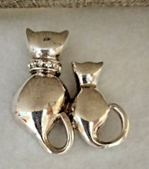 Vintage AAI Cat Brooch (64 -1177)