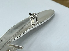 Signed MMA MKM CN Metropolitan Museum Of Art Enamel Rhinestone Dragonfly Brooch