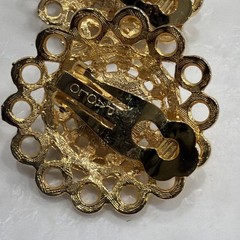 Vintage Classic Paolo Clip On Gold Tone Faux Pearl Earrings 2 Pair