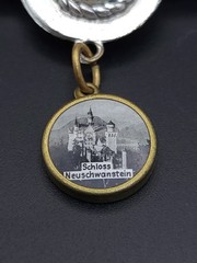 Vintage Garmisch Germany Ski Brooch Pin Lot Olympic Neuschwanstein 4pc