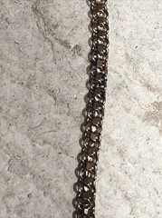 1. Vintage Statement Necklace, 1/2 CT Lab Created Diamonds, 14kt Gold over Brass
