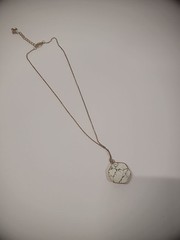 Vintage Gold Tone Chain Womens Necklace Pendant Butterfly Jewelry Costume