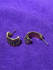 Vintage Push On Earrings
