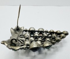 Art Deco Fruit Salad Brooch – C Clasp – no missing stones!