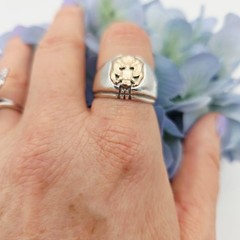 The Greatest Generation Vintage Ring Sterling Silver The Great Seal USA WW2 WW1