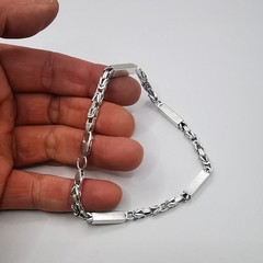 Beautiful Vintage 925 Silver Bracelet – Handcrafted Women’s Elegant Jewelry