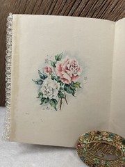 Lot Of 2 VTG 1948 Mother’s Day Card And Vintage “Mother” Brooch Pin Rhinestone