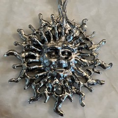 Vintage Sun Necklace Vintage
