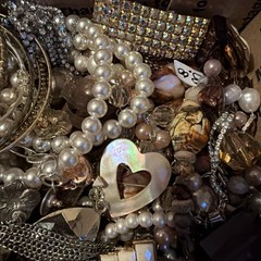 Vintage to Now Jewelry Lot, All Wearable Untested. No Junk. Box D3