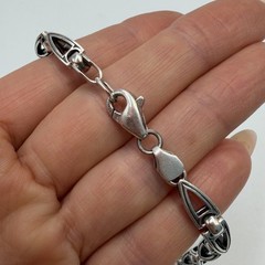 Vintage 925 Sterling Silver Heavy Men’s Chain Necklace 58g (2.05 oz) 26 in (66
