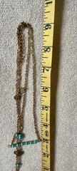 Boho Costume Jewelry Lot Of 11 Pieces Some Vintage Wood Leather Stone