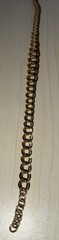 Beautiful Vintage Monet Chunky Gold Tone Chain Necklace+Earrings Set Jewelry Lot