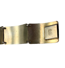 Finn Jensen Guilloche Enamel Sterling 925 Bracelet Rose, Bell Flower, Violet