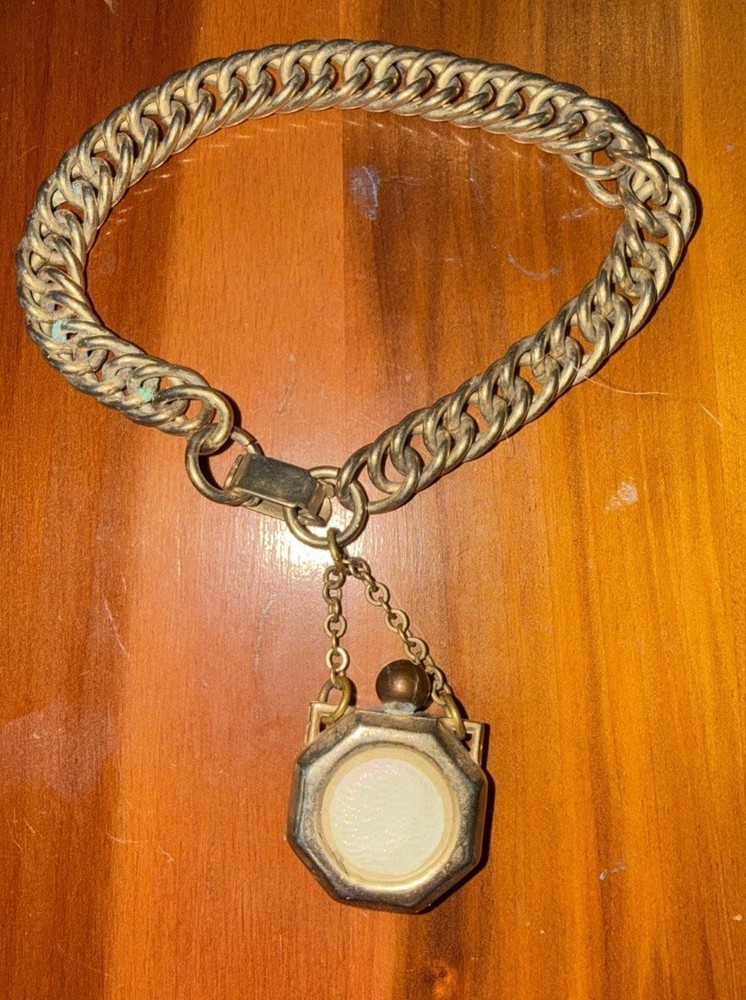 VTG Gold Tone Bracelet With Storage Vile Used For Perfume 1960’s Very Unique 💎