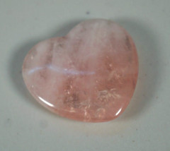 VINTAGE Seven 7 Heart Shape Natural Stone Gemstone Pendant Tiger Pattern