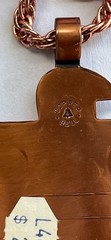 VINTAGE BELL TRADING POST SOLID COPPER THUNDERBIRD PENDANT & 29″ CHAIN SIGNED