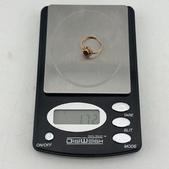 Antique 14K Gold Seed Pearl & Orange Gem Ring Size 4.5 1.7g (for restoration)