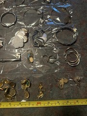Mixed Jewelry Lot: Vintage & Modern Pieces Assorted Styles, Materials, Varieties