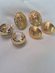 Vintage Pierced Earrings