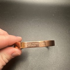 Southern Region BSA Boy Scouts VTG Sabona Of London Copper Cuff Bracelet