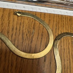 Vintage Chain Golden No Marks No Catch 28 Inch N715