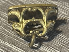 Antique Jewelry Vintage Necklace Pendant Pocket Watch Fob Gold Dolphin Charm