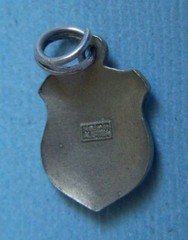 Vintage Ski Lake Louise Alberta Canada shield charm