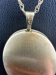 PPC Princess Pride Creations 1/20 14k Gold Filled St. Mary Locket Photo Pendant