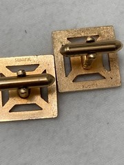 VTG Lot 35+ Pcs of Mens Cufflinks Tiebars-Pins-Clips-Swank Hickok Anson Kreisler