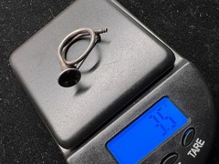 Vintage Sterling Silver 925 French Horn Brooch 3.5 Grams a bit over 1″