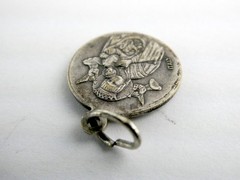 Vintage St John Neumann Religious Medal Made in Italy 2.7g 17.75mm Diameter