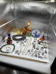Junk Jewelry Lot Craft Vintage Miscellaneous Items Great Variety! – A
