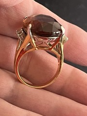18 Kt GE Gold Electroplated Ring Size