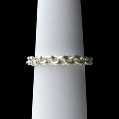 Vintage CTC Italy 925 Sterling Silver Oval Link Chain 6.5” Bracelet, 9.9mm, 30g