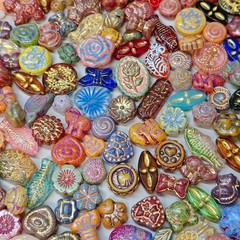 Vintage Now Bulk Jewelry bead Lot 3.5OZ ALL Brand New Untested 200+Mix and Match