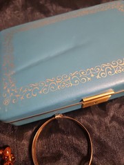Grandma’s Jewelry Costume Jewelry Lot With Gold