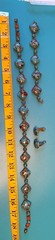VTG Made In Italy Venetian Glass Turquoise Blue Aventurine 3-Piece Jewelry Set –