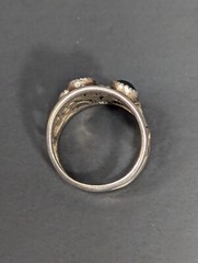 Vintage Wheeler Manufacturer Sterling Silver Abalone Ring Size 5.25
