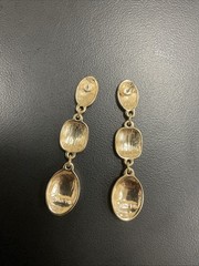 Vintage Signed Monet Earrings