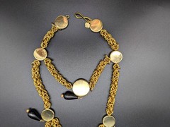 YSL Vintage Yves Saint Laurent Rive Gauche statement necklace