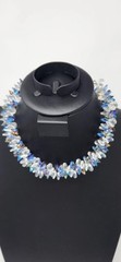 Vintage Vendome Austrian Aurora Borealis Crystal Rhinestone Cluster