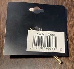 VINTAGE #1 Mom w/ Rose Flower Gold Tone Brooch Pin – Dollar General Gift NEW NOS