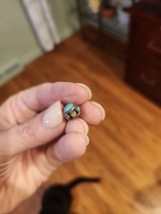 Vintage Sterling Silver Multistone Pendant